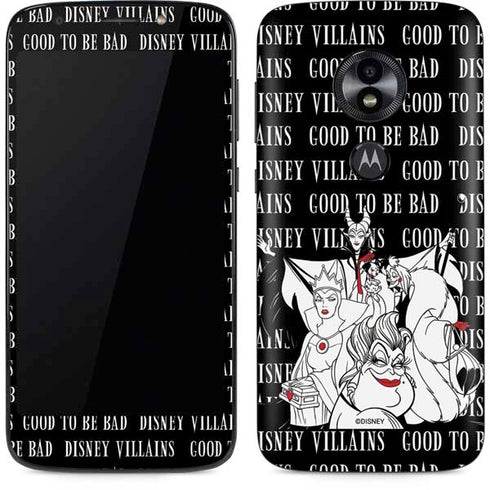Disney Villains Characters Art Moto E5 Play Skin